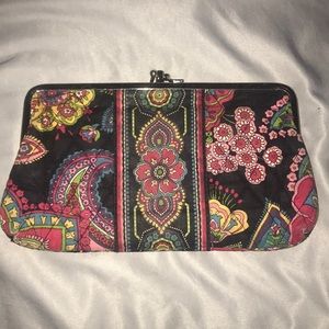 Vera Bradley Kiss Lock Wallet